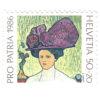 Switzerland 1986 Pro Patria Paintiings 50c + 20c Amiet "The Violet Hat" Mint SG 1099 stamps on sale